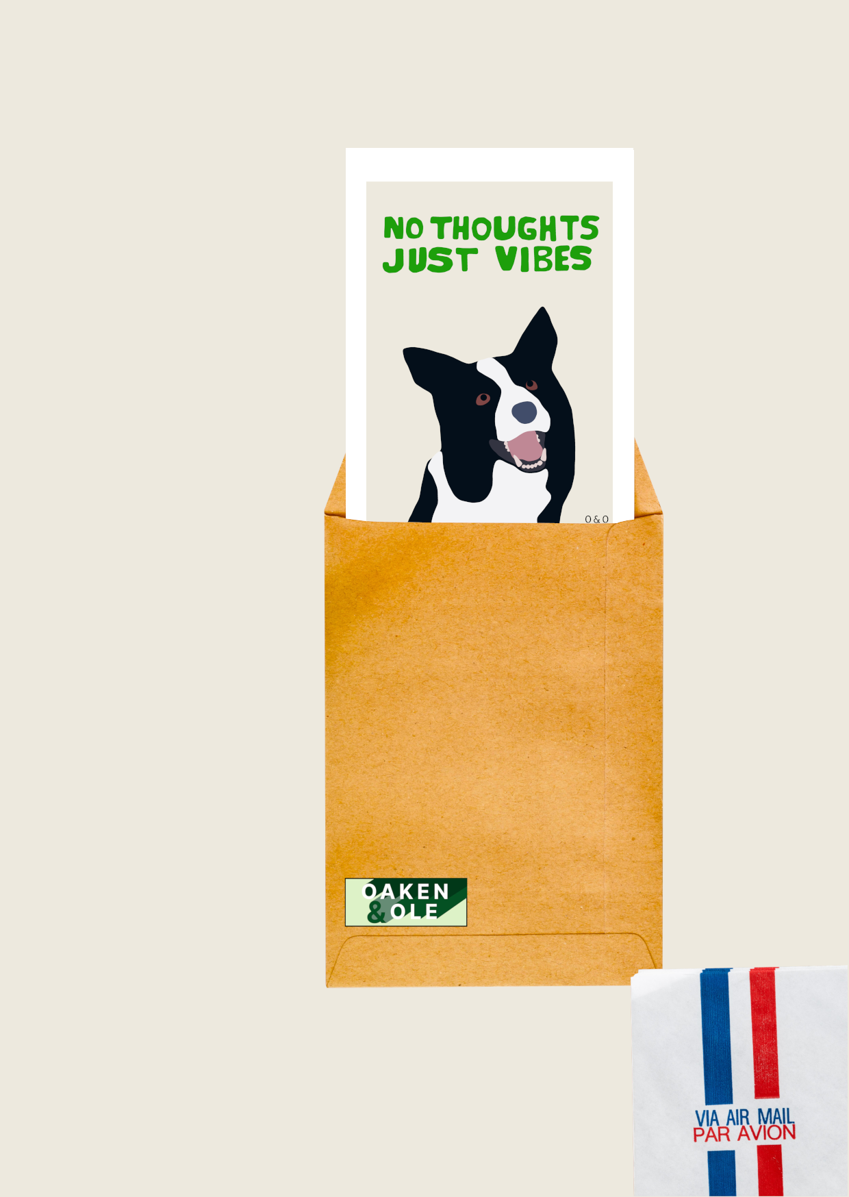 No thoughts (A4)