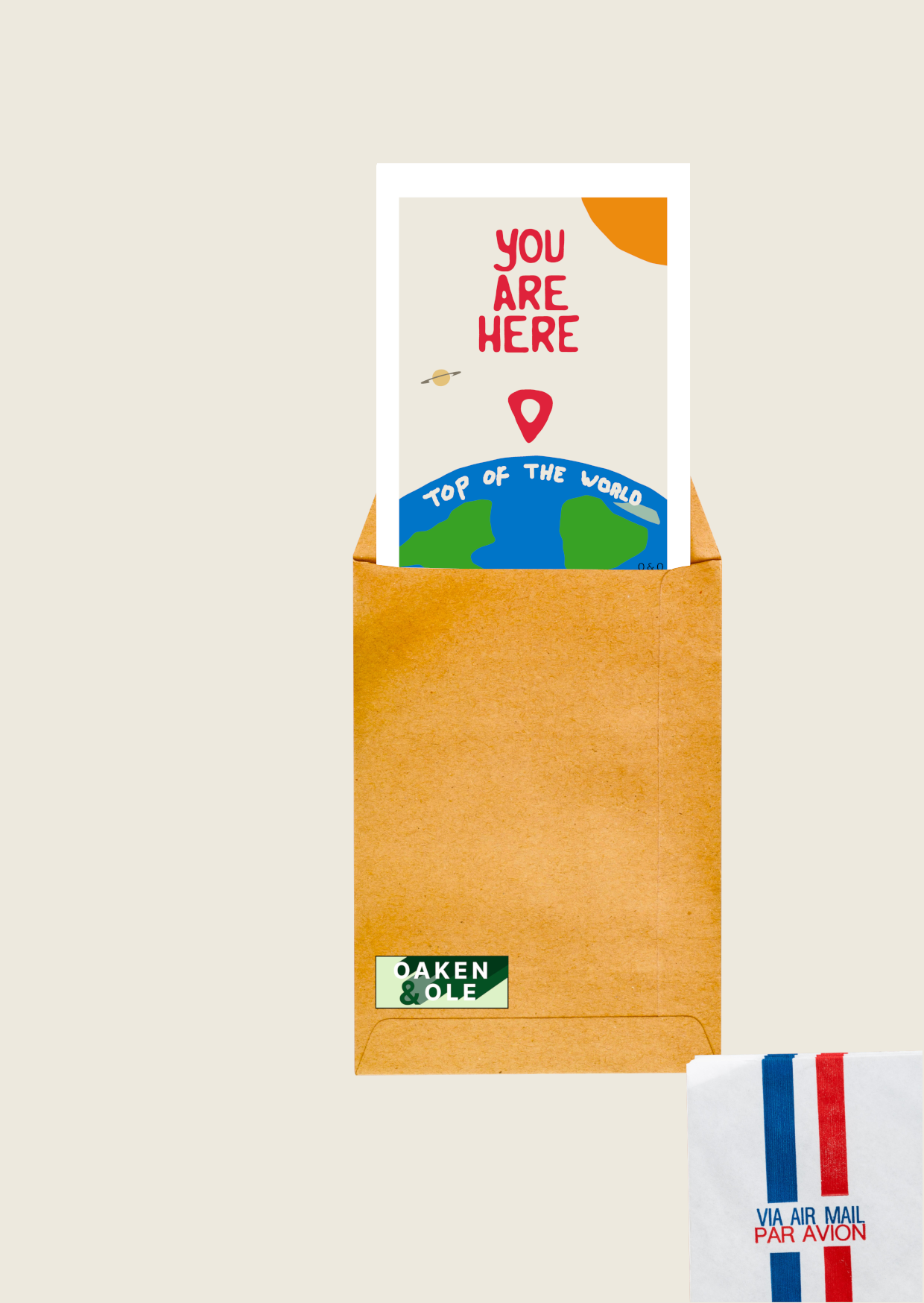 You are here (A4)