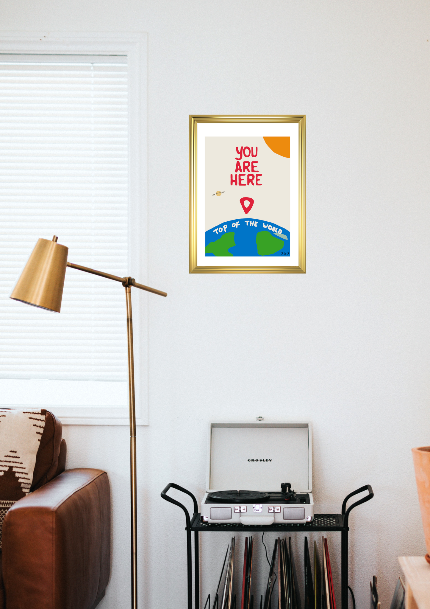 You are here (A4)