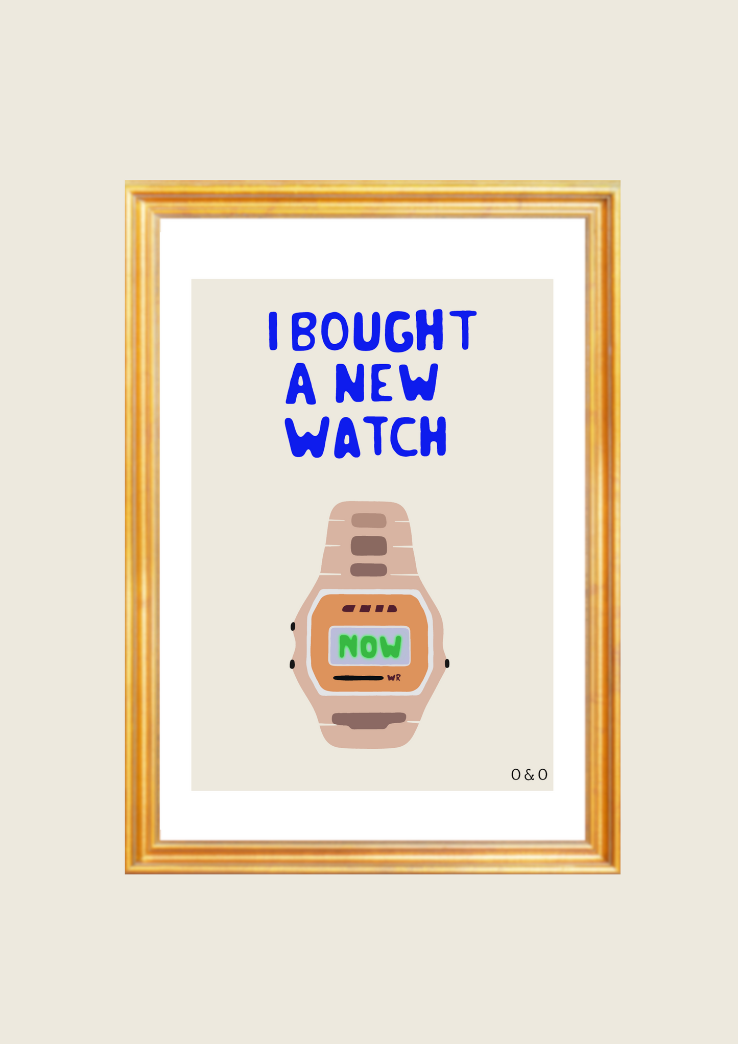 New watch (A4)