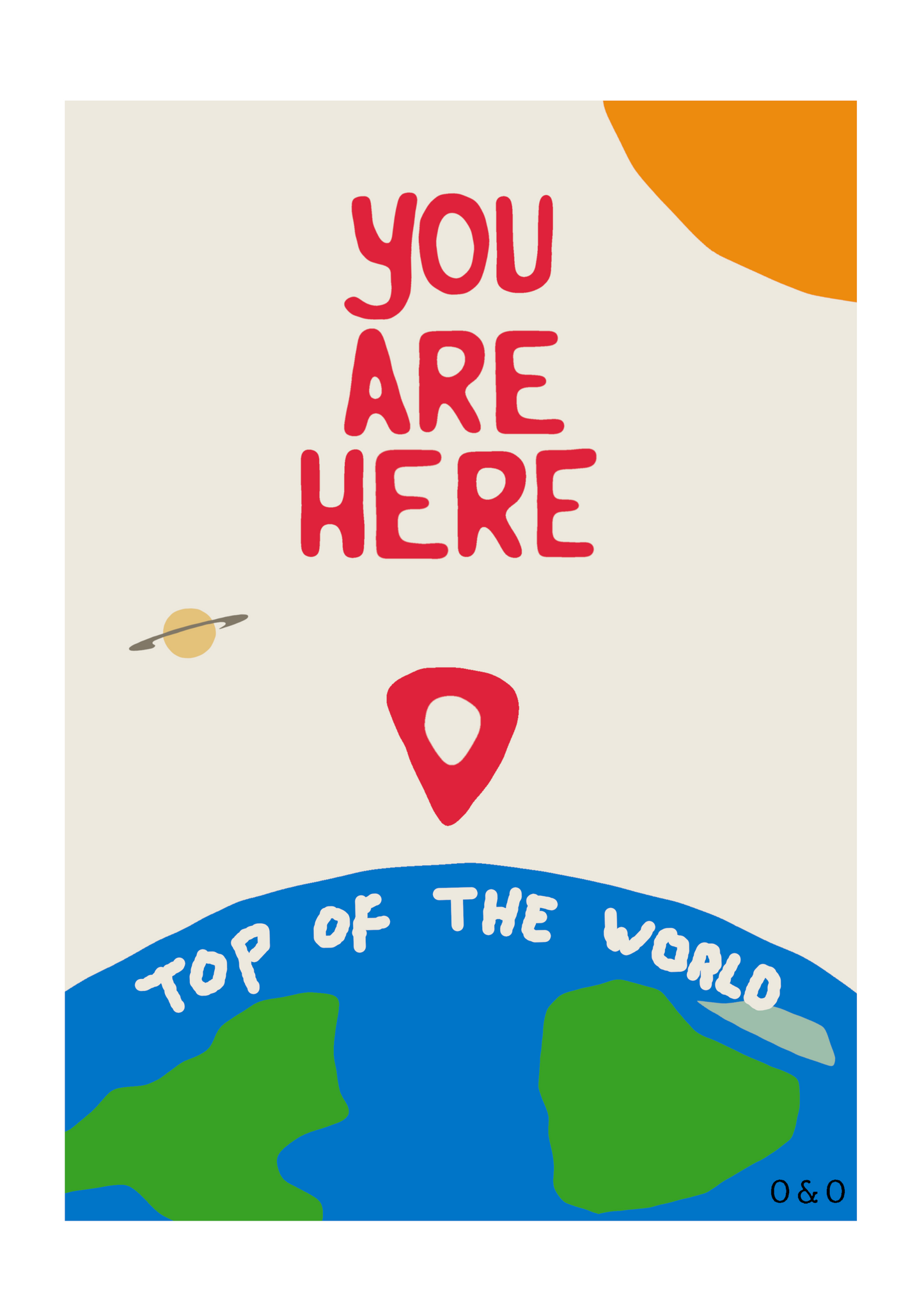 You are here (A4)