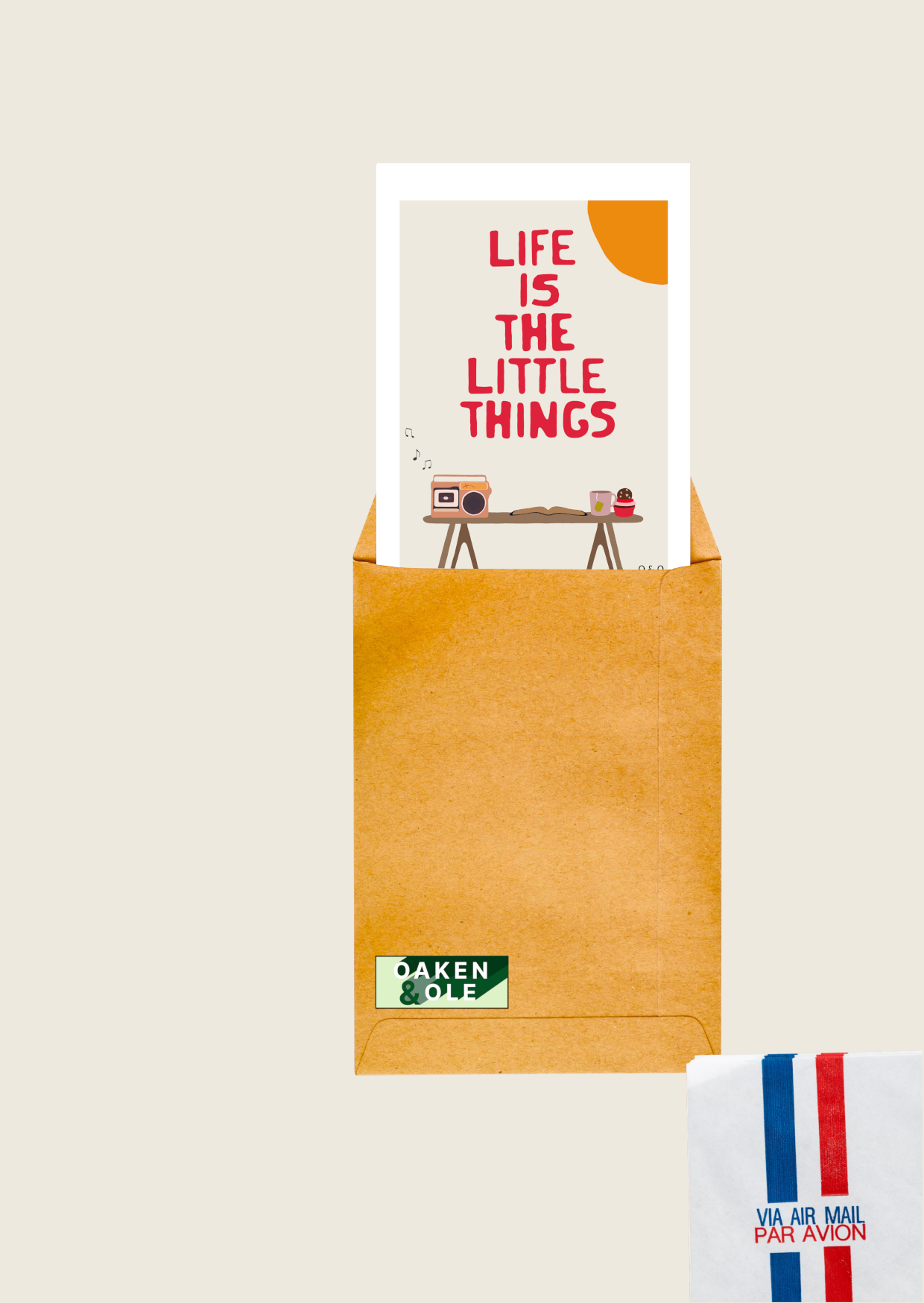 Life is the little things (A4)