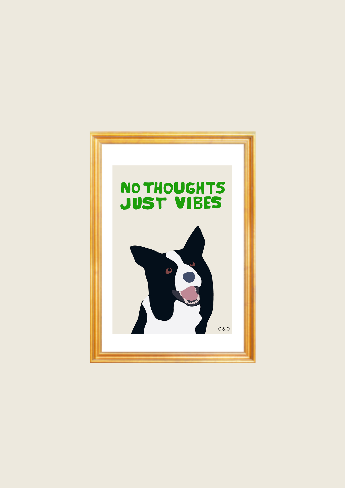 No thoughts (A4)
