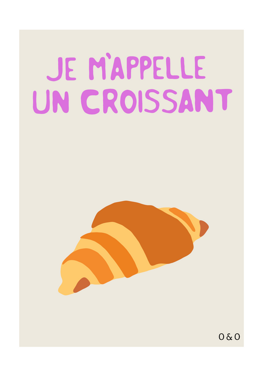 Croissant (A4)